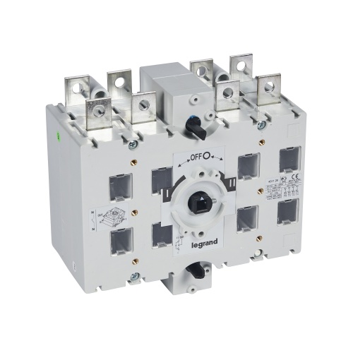 Перекидной выключатель-разъединитель DCX-M - 400 А - типоразмер 3 - 3П+Н - винтовые зажимы | код 431128 |  Legrand
